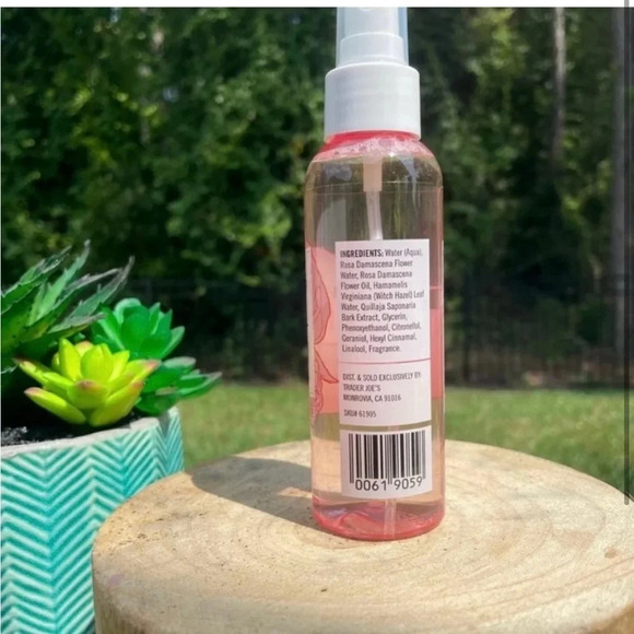 Trader Joe's Rose Water Facial Toner
Hydrate & Refresh Spray, 4 OZ. - Picture 2 of 2
